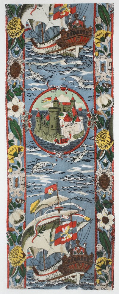 Schip en kasteel, pub. 1933 door Harry Wearne